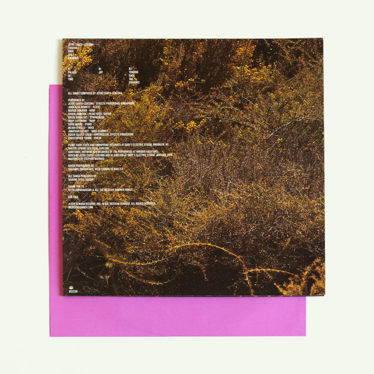Jefre Cantu-Ledesma - Tracing Back The Radiance - Black Vinyl