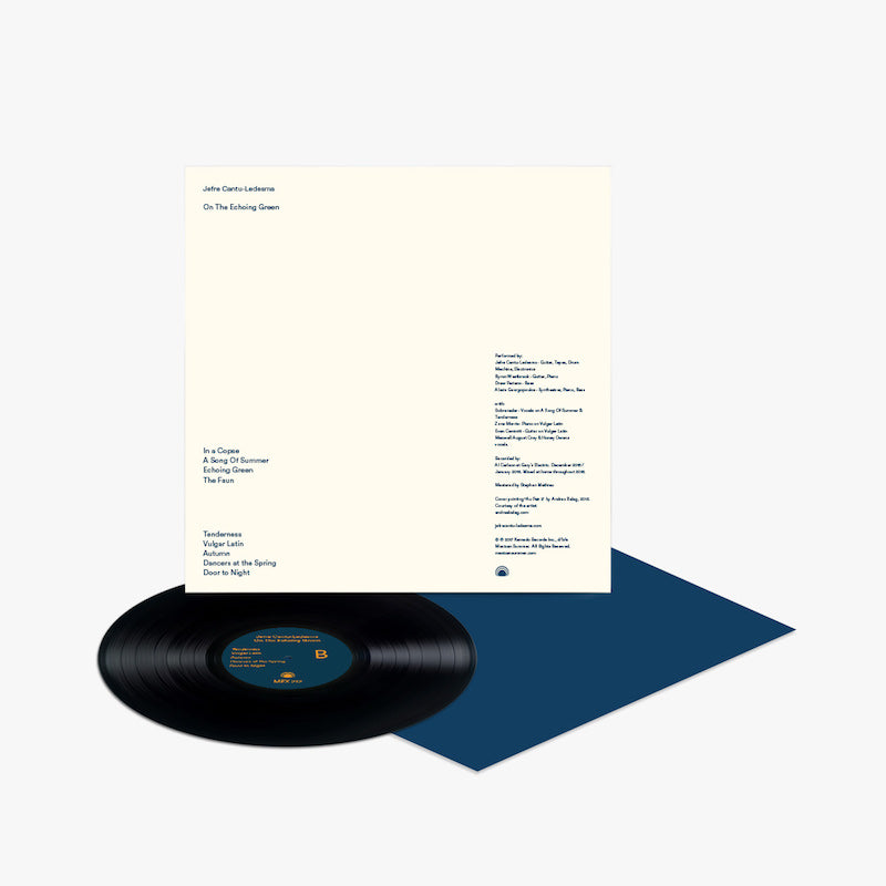 Jefre Cantu-Ledesma - On The Echoing Green - Black Vinyl