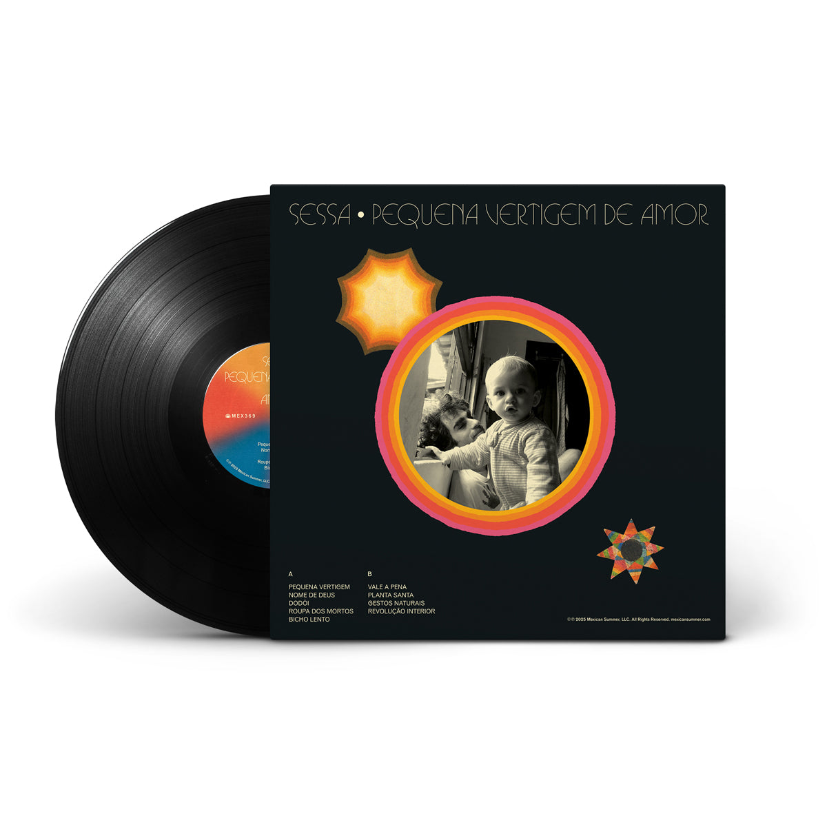 Sessa - Pequena Vertigem de Amor - Black Vinyl