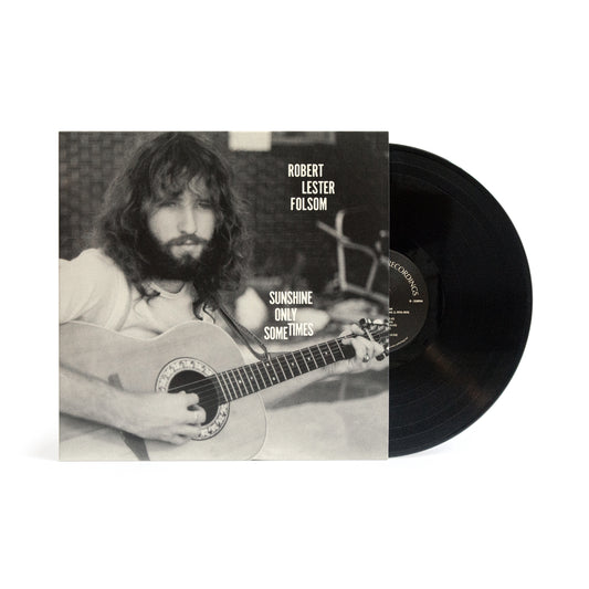 Robert Lester Folsom - Sunshine Only Sometimes: Archives Vol. 2, 1972-1975 Standard Black Vinyl