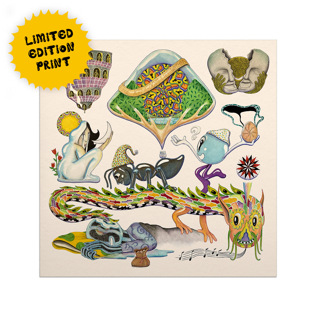 Various Artists - Maybe I'm Dreaming - Black Vinyl w/ Limited Edition Print