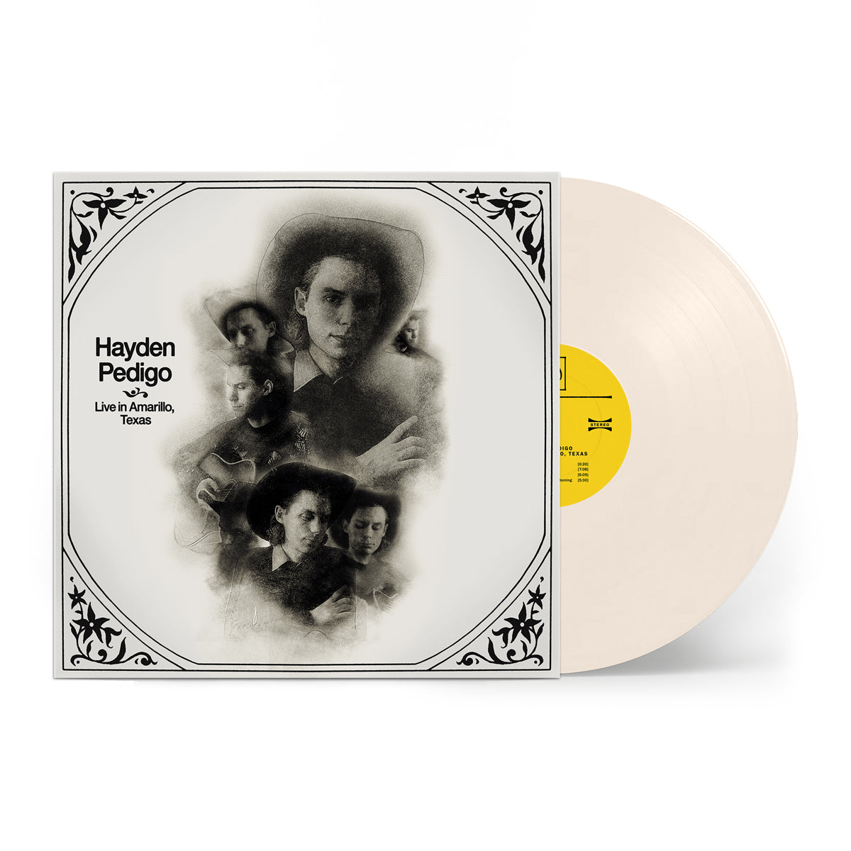 Hayden Pedigo - Live In Amarillo, Texas, Hereford Snow Vinyl