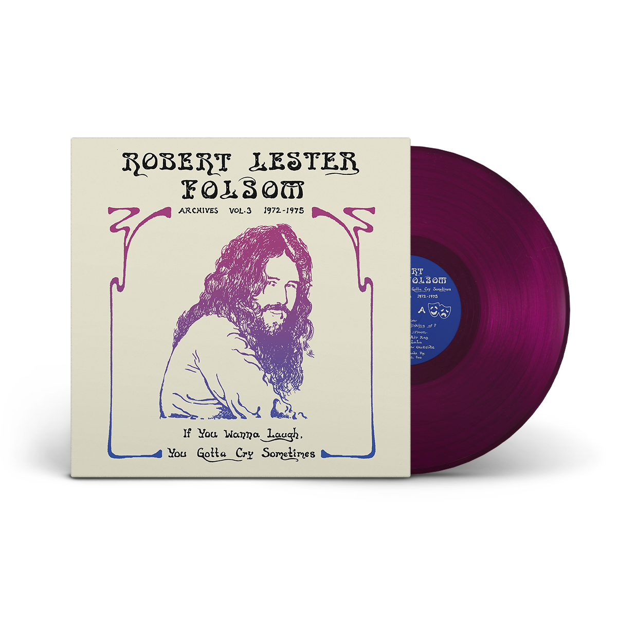 Robert Lester Folsom - If You Wanna Laugh, You Gotta Cry Sometimes - Purple Reverie Vinyl