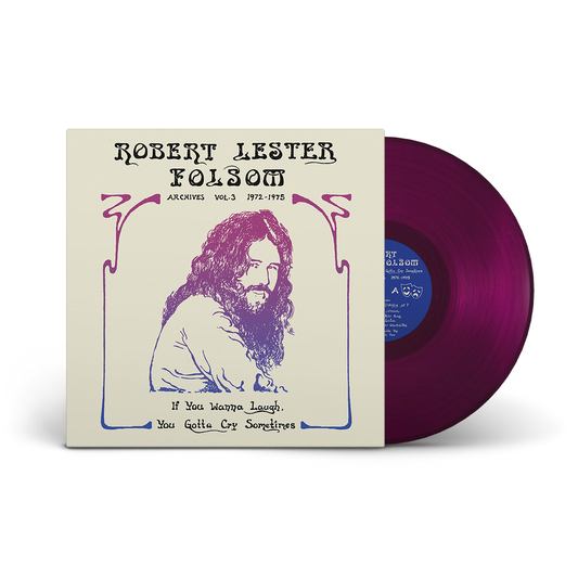 Robert Lester Folsom - If You Wanna Laugh, You Gotta Cry Sometimes - Purple Reverie Vinyl