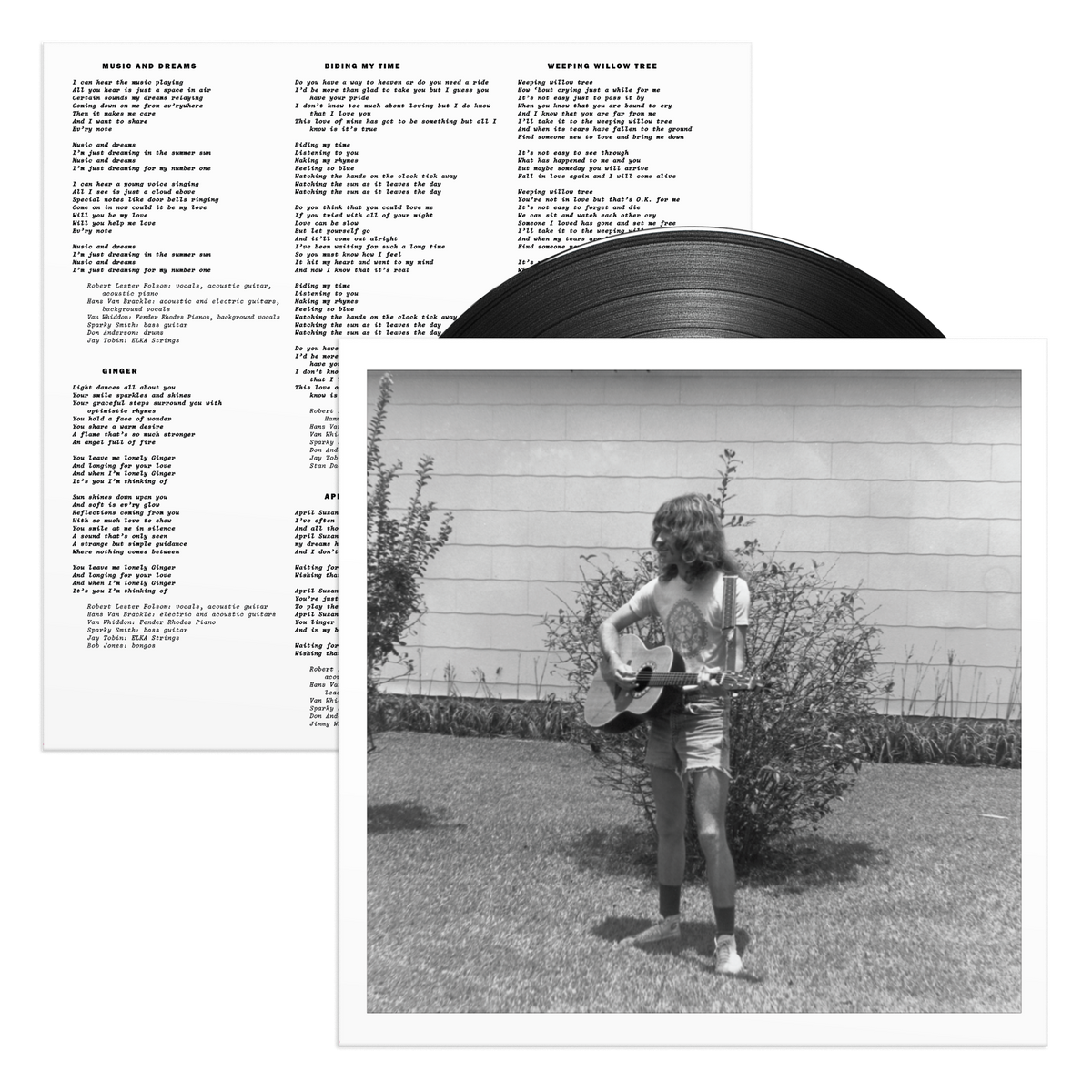Robert Lester Folsom - Music and Dreams: 50th Anniversary Edition - Black 2xLP
