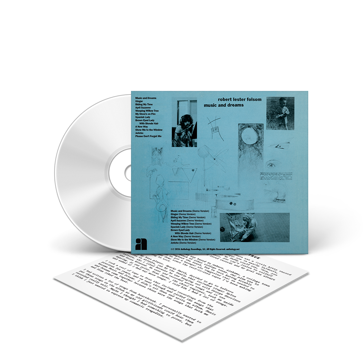 Robert Lester Folsom - Music and Dreams: 50th Anniversary Edition - CD