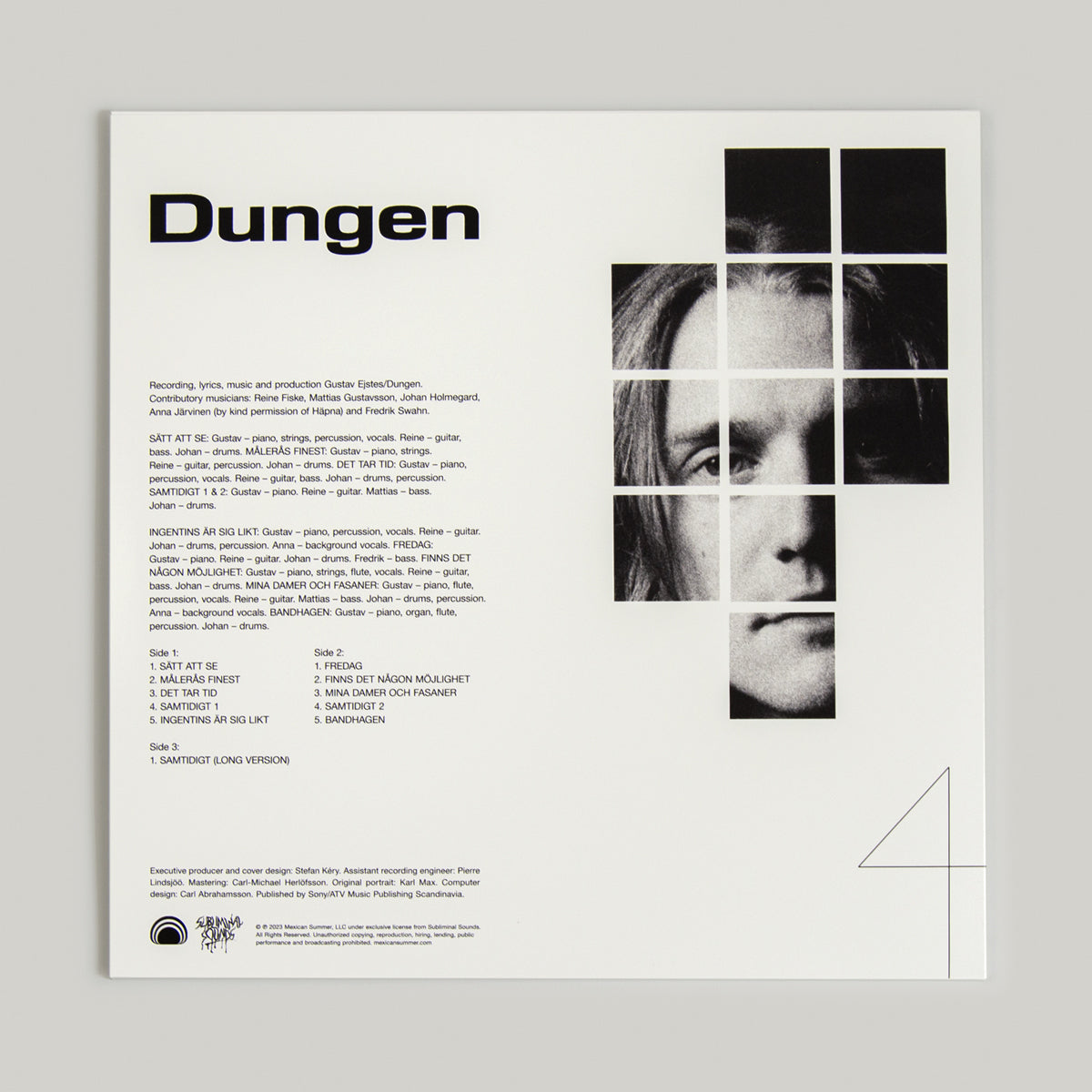 Dungen - 4 - 15th Anniversary Aquamarine Edition Double Vinyl