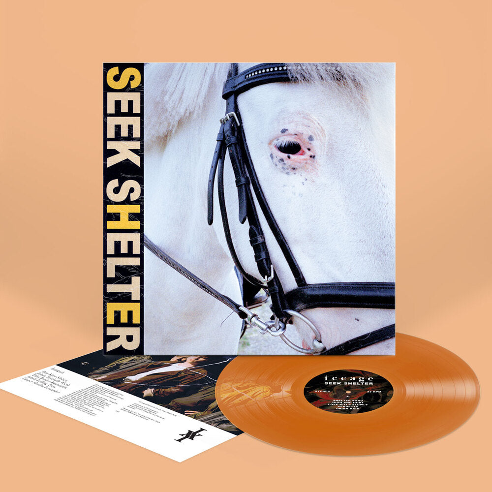 Iceage - Seek Shelter Orange Vinyl